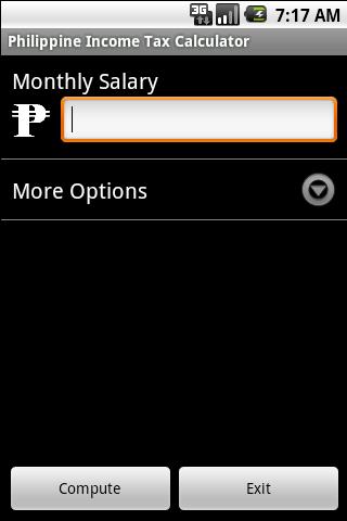 Phil. Income Tax Calculator