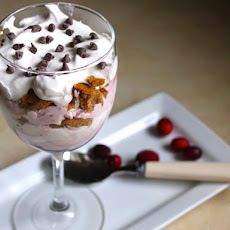 Gluten-Free 4 Ingredient Cranberry Trifle