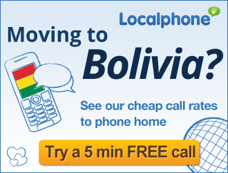 Localphone, moving to bolivia, cheap international calls