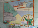 Richmond Public Market Salmon Mural