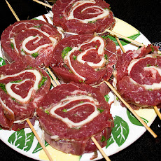 Argentine-Style Stuffed Flank Steak