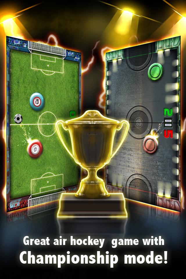 Android application Air Hockey Ultimate screenshort