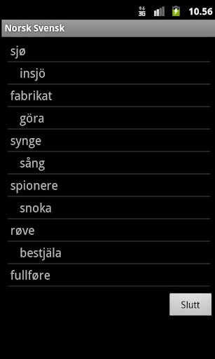 【免費教育App】Norwegian Swedish Dictionary-APP點子