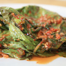Marinated Perilla Leaves