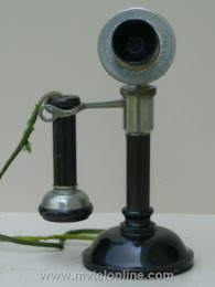 Candlestick Phones - Swedish-American 1 Candlestick Telephone 1