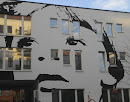 Giant Face Mural