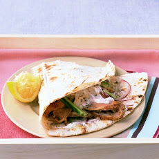 Lamb and Cucumber Wraps