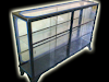 Vitrina De Aluminio  En Perfectas Condiciones