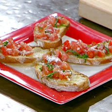 Bruschetta with Mediterranean Tomato Topping