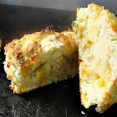 Cheddar Onion Drop Biscuits--Reduced Fat