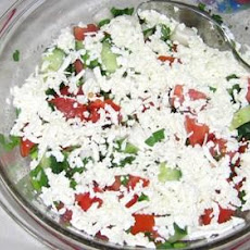 Light Summer Salad (Bulgarian Shopska Salata)