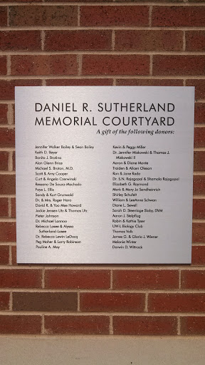 Daniel R. Sutherland Memorial Courtyard