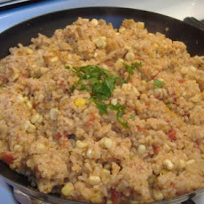 Southwest Rice and Corn Pilaf