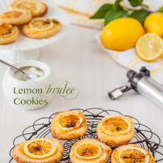 Lemon Brulee Cookies