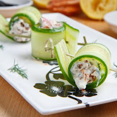 Cucumber and Feta Rolls