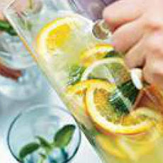 Basil-Gin Lemonade