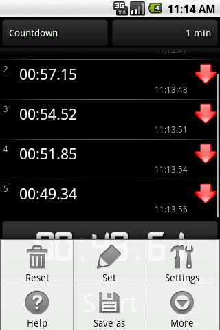stopwatch-all-in-1 for android screenshot