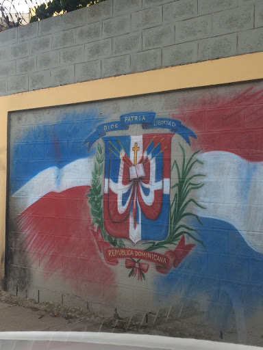 Mural Escudo Dominicano 