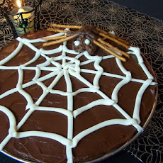 Spider Web Brownie