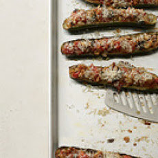Cheesy Zucchini Boats