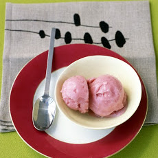 Red-Wine and Pear Sorbet