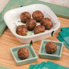 Meatballs in Apple Butter