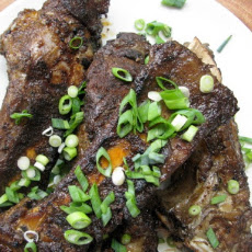 Sunday Supper: Coffee Rubbed Beef Ribs