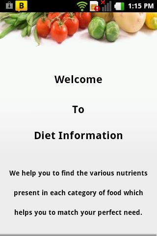 Diet Info