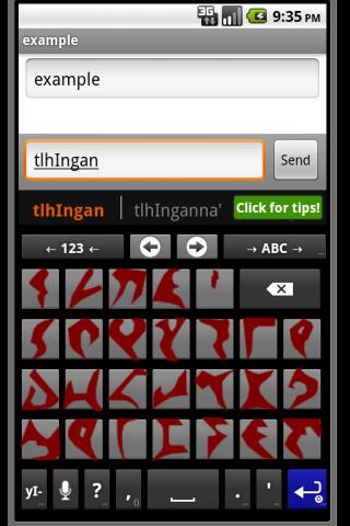 【免費個人化App】Klingon Keyboard for ASK-APP點子