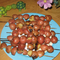 Greek Baby Potato Kabobs