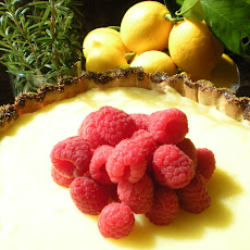Meyer Lemon Rosemary Tart