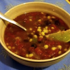 Mexican Corn and Bean Soup