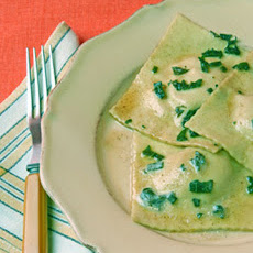 Pumpkin Ravioli with Sage Brown Butter