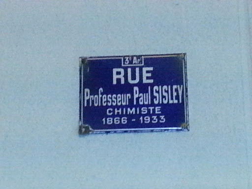 Hommage Au Professeur Paul Sisley