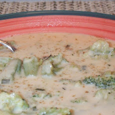 Paula's Cream of Broccoli Soup