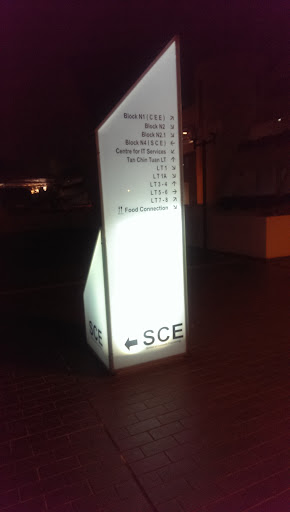 SCE Information Sign