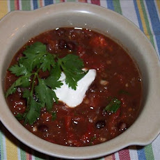 Sheila's Black Bean Soup