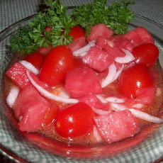 Watermelon Tomato Salad