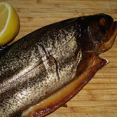 Smoked Trout 'Slaw with Horseradish dressing and bacon