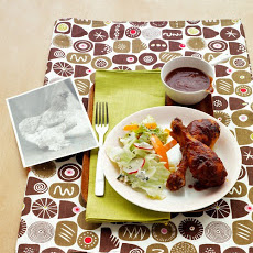 Barbecued Chicken Drumsticks