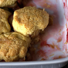 Rhubarb Cobbler