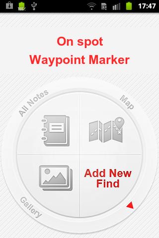 On Spot Waypoint Marker Finder