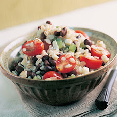 Barley and Black Bean Salad