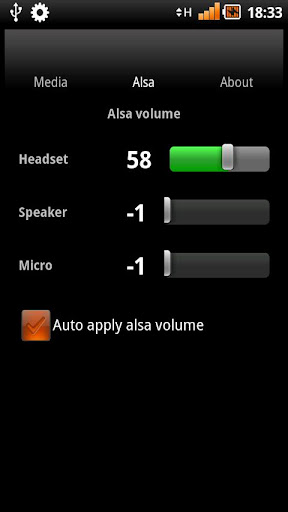 MixGet mixer widget with alsa