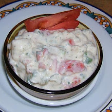 My Favourite Spicy Potato and Kasoori Methi Raita