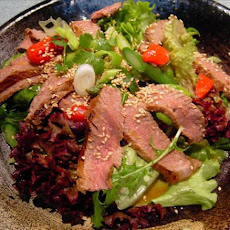 Warm Asian Steak Salad