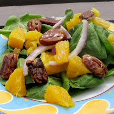 Winter Orange Salad With Pecan Croutons