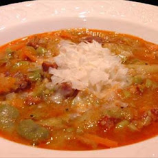 Spring Minestrone for Two With a Spanish Twist