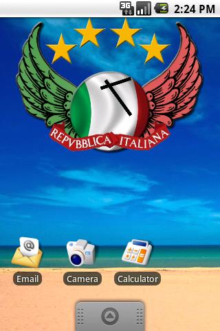 Italy Clock Widget II