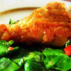 George's Crisp Crusted Oven-Fried Chicken by Judy- Jude